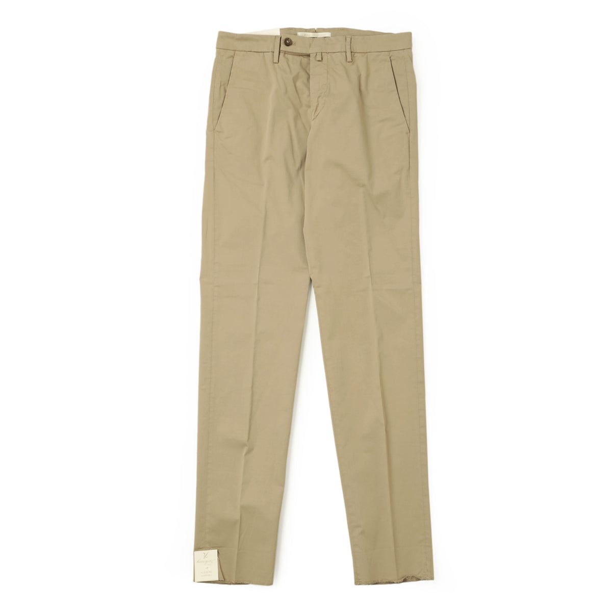 ブリリア 1949 / コットン ストレッチ ノープリーツ パンツ / SLIM FIT / ERCOLANO / 324127 / ベージュ
