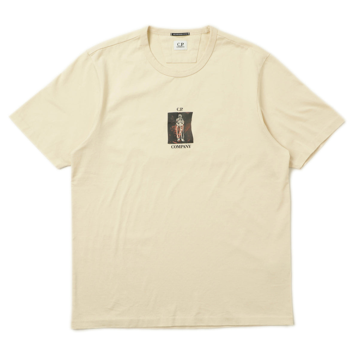 シーピーカンパニー / コットン Tシャツ / 16CMTS163A / 006203W / ベージュ