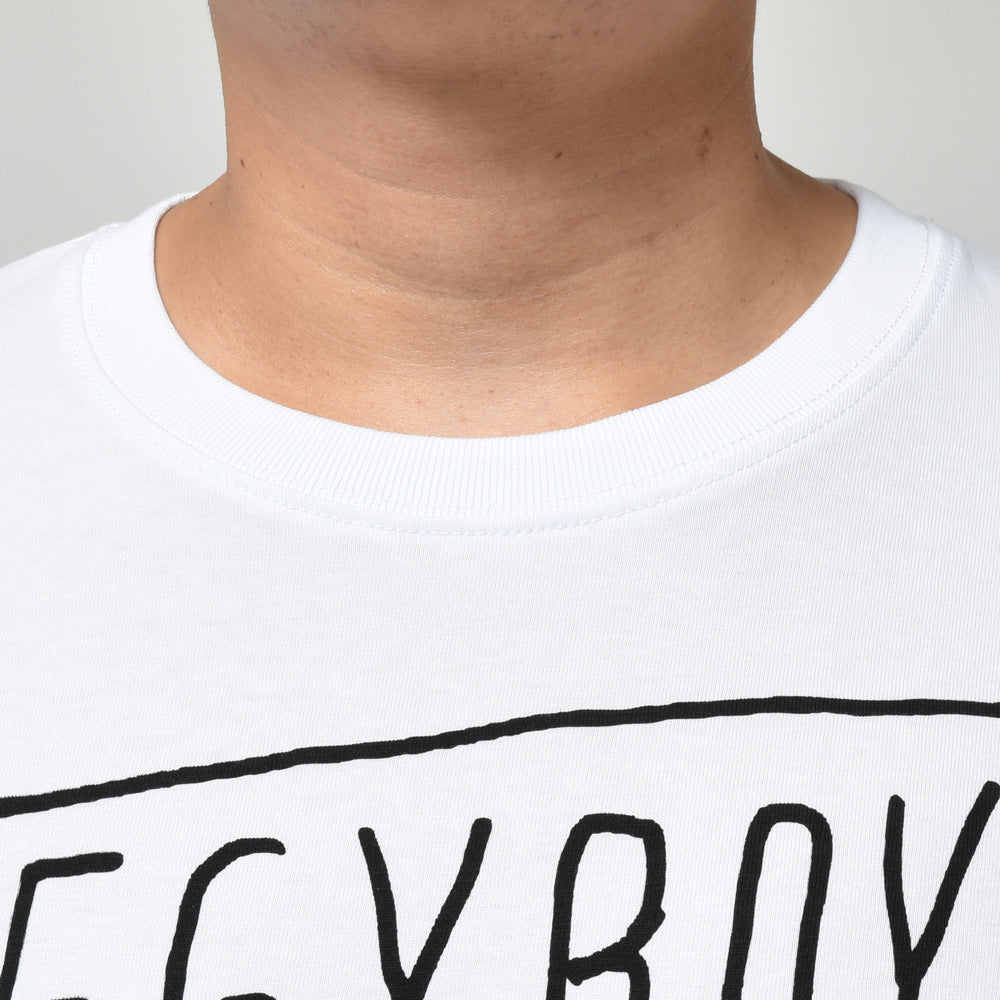 EGYBOY(エギーボーイ) コットンプリントクルーネックS/Sカットソー EB24119060