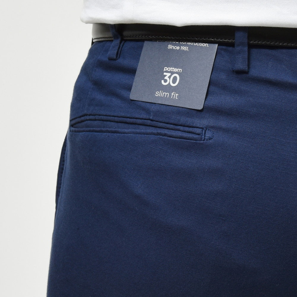 INCOTEX(インコテックス) SLIMFIT CHINO LINOチノリノ ガーメントダイリネンコットンテーパードパンツ 11575