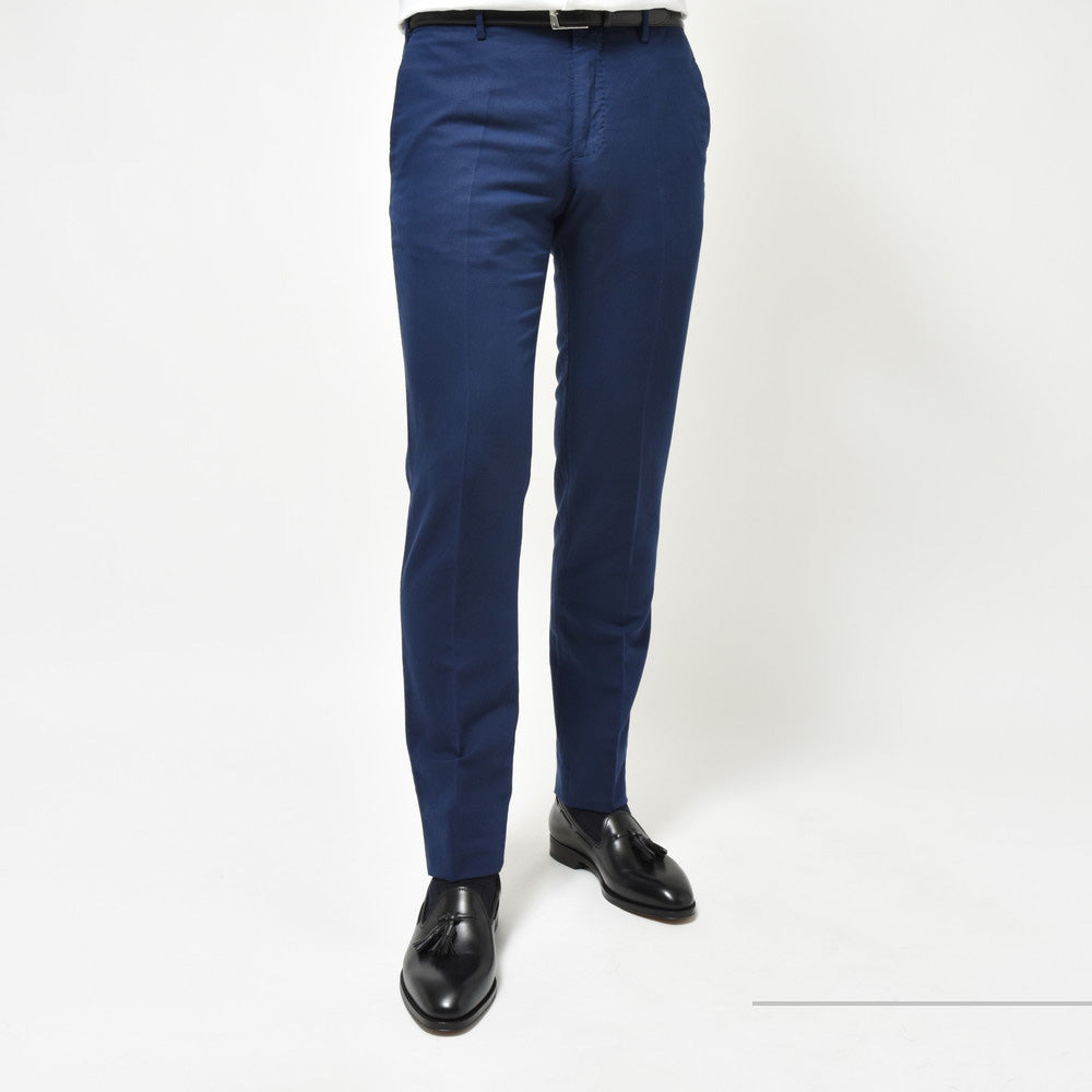 INCOTEX(インコテックス) SLIMFIT CHINO LINOチノリノ ガーメントダイリネンコットンテーパードパンツ 11575