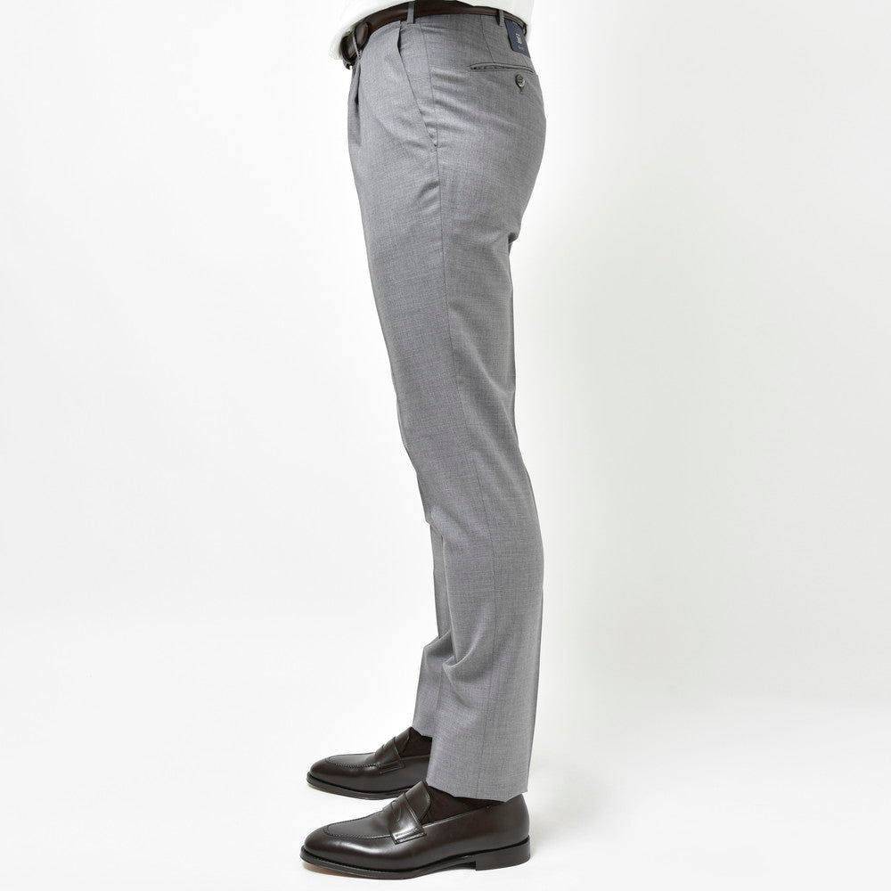 INCOTEX(インコテックス) SLIMFIT SUPER100'sウールトロピカル1プリーツテーパードパンツ 11654