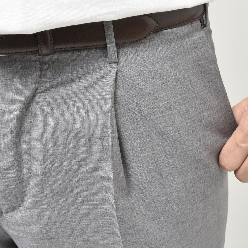 INCOTEX(インコテックス) SLIMFIT SUPER100'sウールトロピカル1プリーツテーパードパンツ 11654