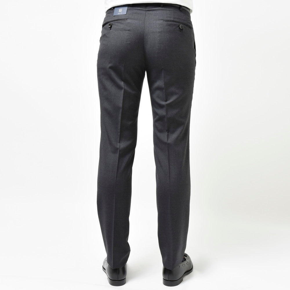 INCOTEX(インコテックス) SLIMFIT SUPER100'sウールトロピカル1プリーツテーパードパンツ 11654