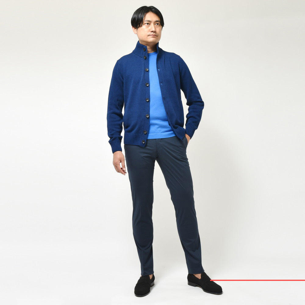 ZANONE(ザノーネ) 5ゲージコットンスタンドカラーニットカーディガン CHIOTO/SLIM FIT/812485/ZM364 15600