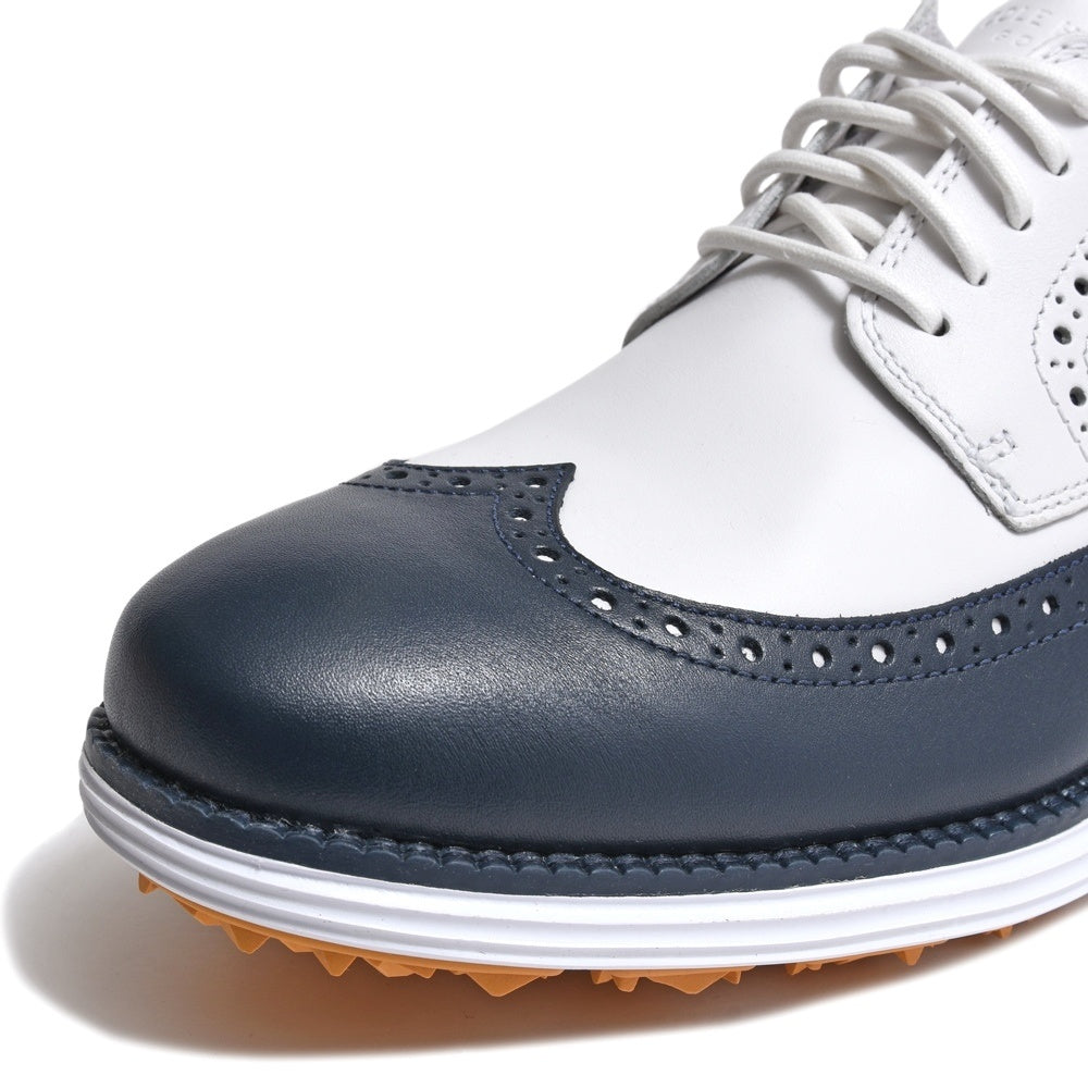 COLE HAAN(コール ハーン) ウォータープルーフウイングチップゴルフシューズ(スパイクレス) C38124