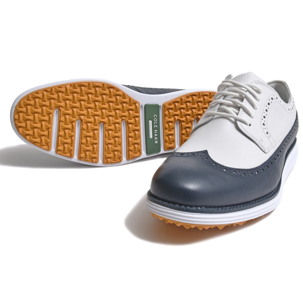 COLE HAAN(コール ハーン) ウォータープルーフウイングチップゴルフシューズ(スパイクレス) C38124