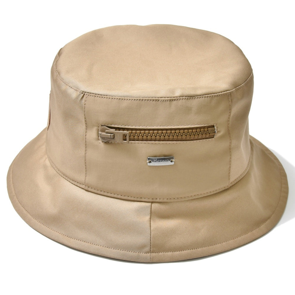 HERNO(ヘルノ) ウォーターレペレントコットンギャバジンバケットハット BER00024U/13218