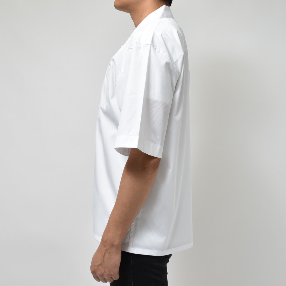 MARNI(マルニ) コットンポプリンオープンカラーロゴS/Sシャツ CUMU0213P8 USCT88