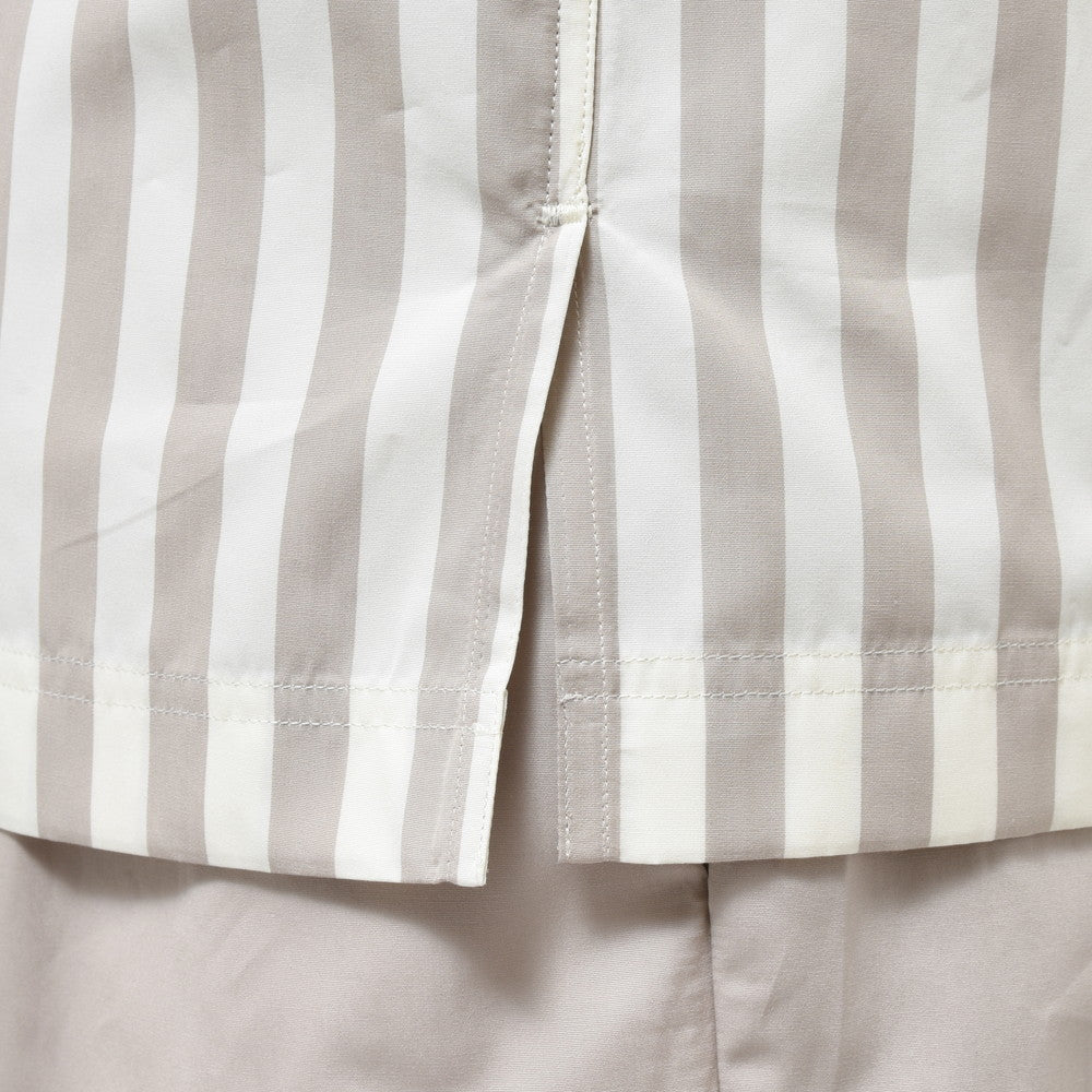 LARDINI(ラルディーニ) OLOPオロ コットンブロードブロックストライプS/Sプルオーバーシャツ 10L0P841