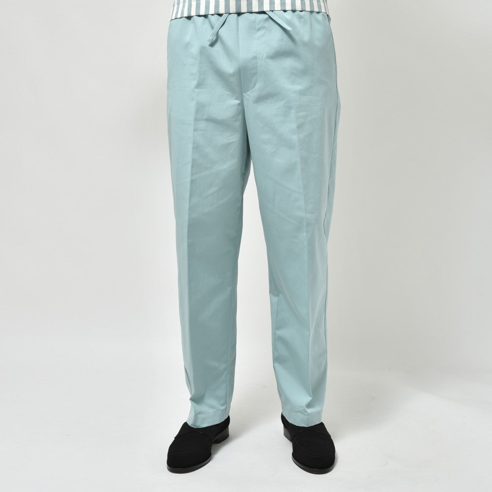LARDINI(ラルディーニ) NARDOナルド コットンポプリンリラックステーパードシャーリングパンツ 3NARD0840