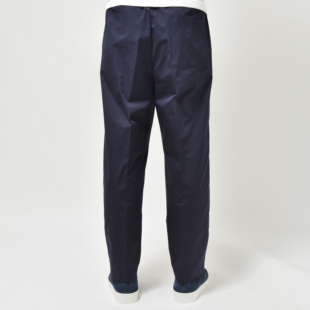 LARDINI(ラルディーニ) NARDOナルド コットンポプリンリラックステーパードシャーリングパンツ 3NARD0840