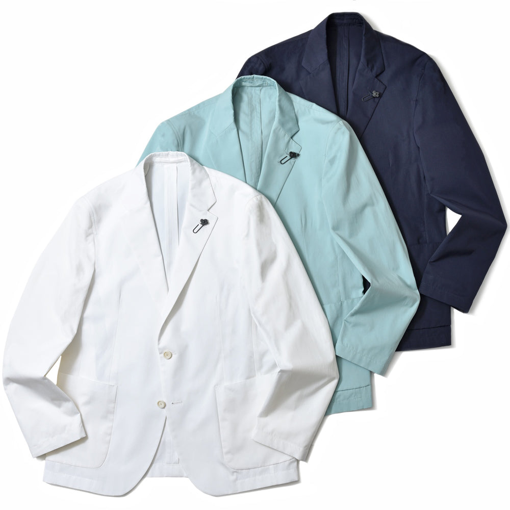 LARDINI(ラルディーニ) LIDOリド コットンポプリン2Bシャツジャケット ALID0840