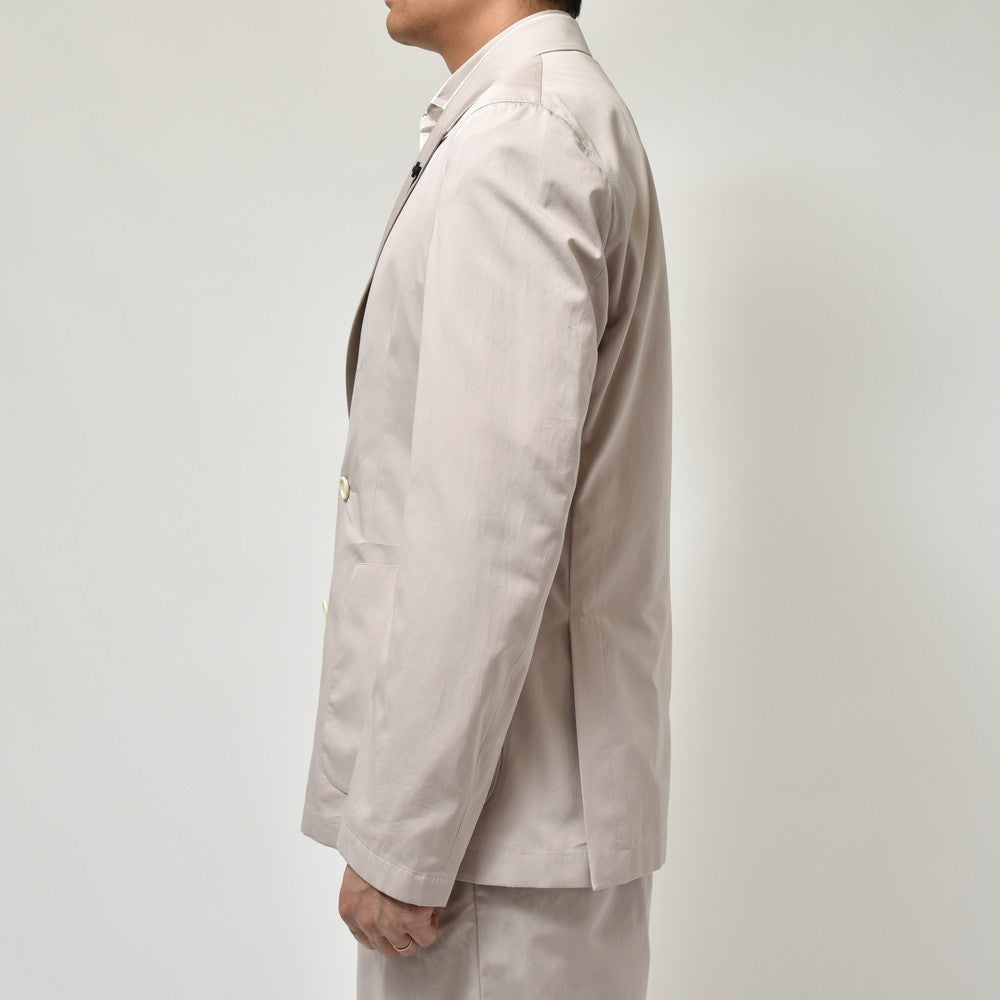LARDINI(ラルディーニ) SANDサンド コットンポプリン4Bダブルシャツジャケット ASAND787/840