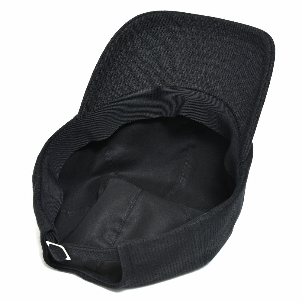 MATURE HA._MIL(マチュアーハ ミル) trainer cap コットンリネンラミー6パネルキャップ MIL-TC1190W