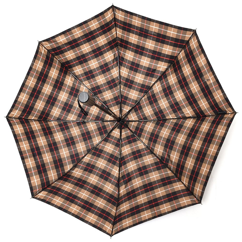 MACKINTOSH(マッキントッシュ) UVカットポリエステルピンタータンチェックフォールディングアンブレラ AYR UMBRELLA