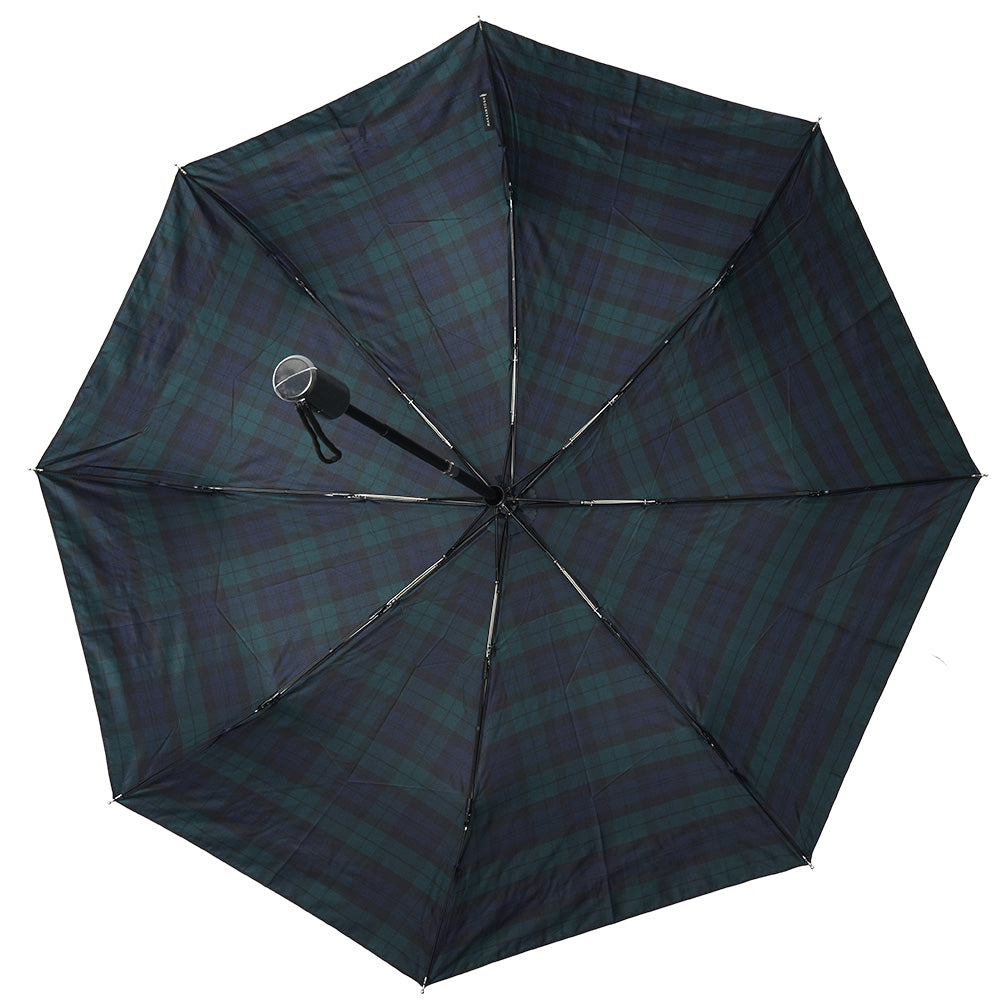 MACKINTOSH(マッキントッシュ) UVカットポリエステルピンタータンチェックフォールディングアンブレラ AYR UMBRELLA