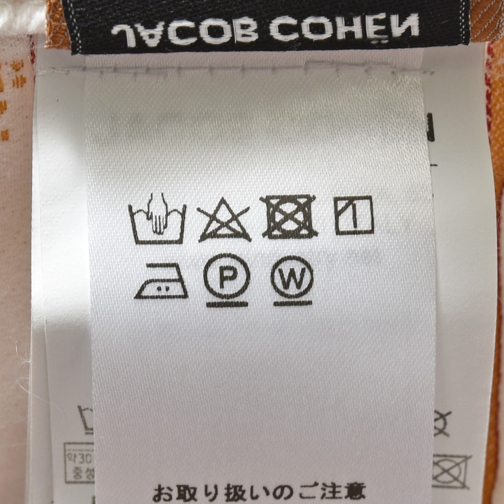 JACOB COHEN(ヤコブコーエン) BARDバード LIMITED EDITION ウォッシュドコットンストレッチテーパードフィットホワイトデニム 12559/S3986/741D