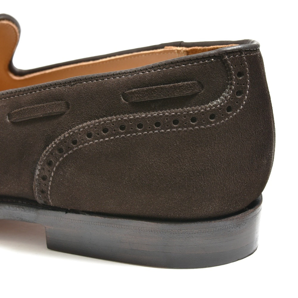Crockett&Jones(クロケットアンドジョーンズ) LICHFIELD2リッチフィールド2 カーフスエードウィングチップタッセルスリッポン