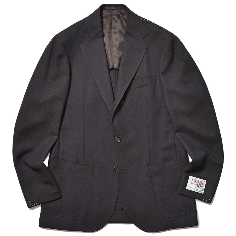 RING JACKET リングヂャケット Balloon バルーン ウール ヘリンボーン シングル3Bジャケット NO-300F