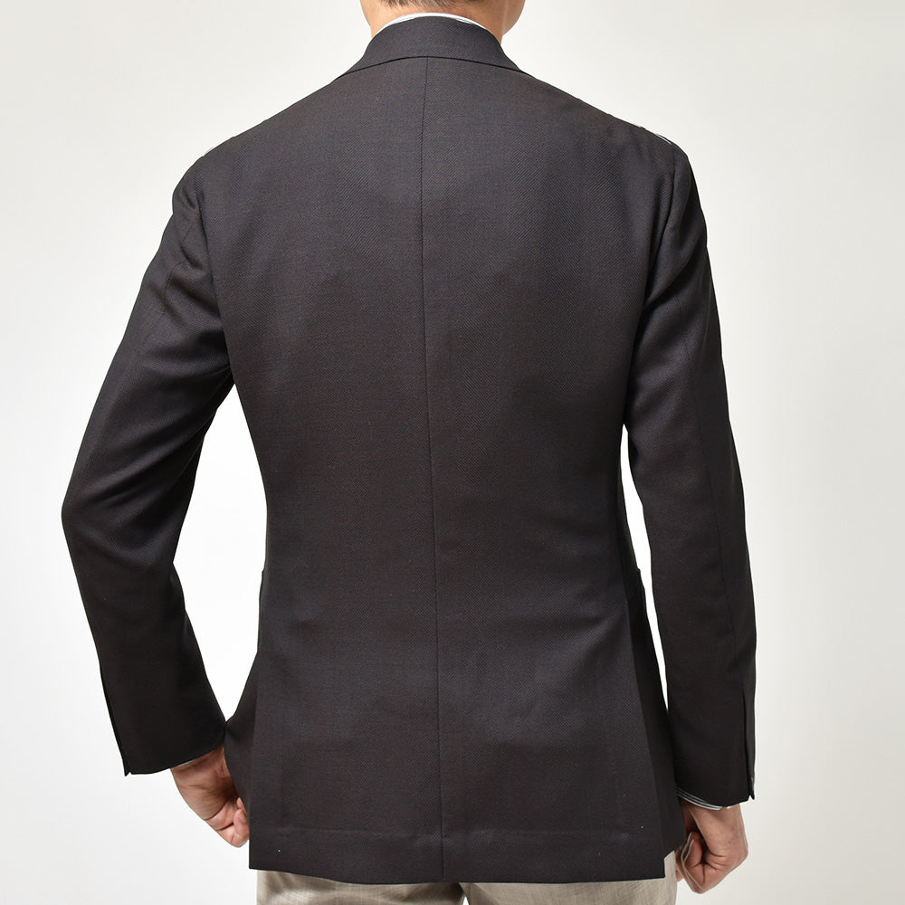 RING JACKET リングヂャケット Balloon バルーン ウール ヘリンボーン シングル3Bジャケット NO-300F