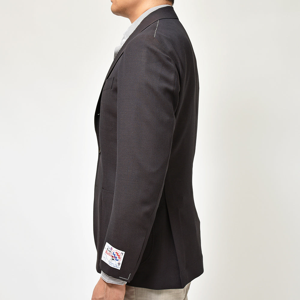 RING JACKET リングヂャケット Balloon バルーン ウール ヘリンボーン シングル3Bジャケット NO-300F