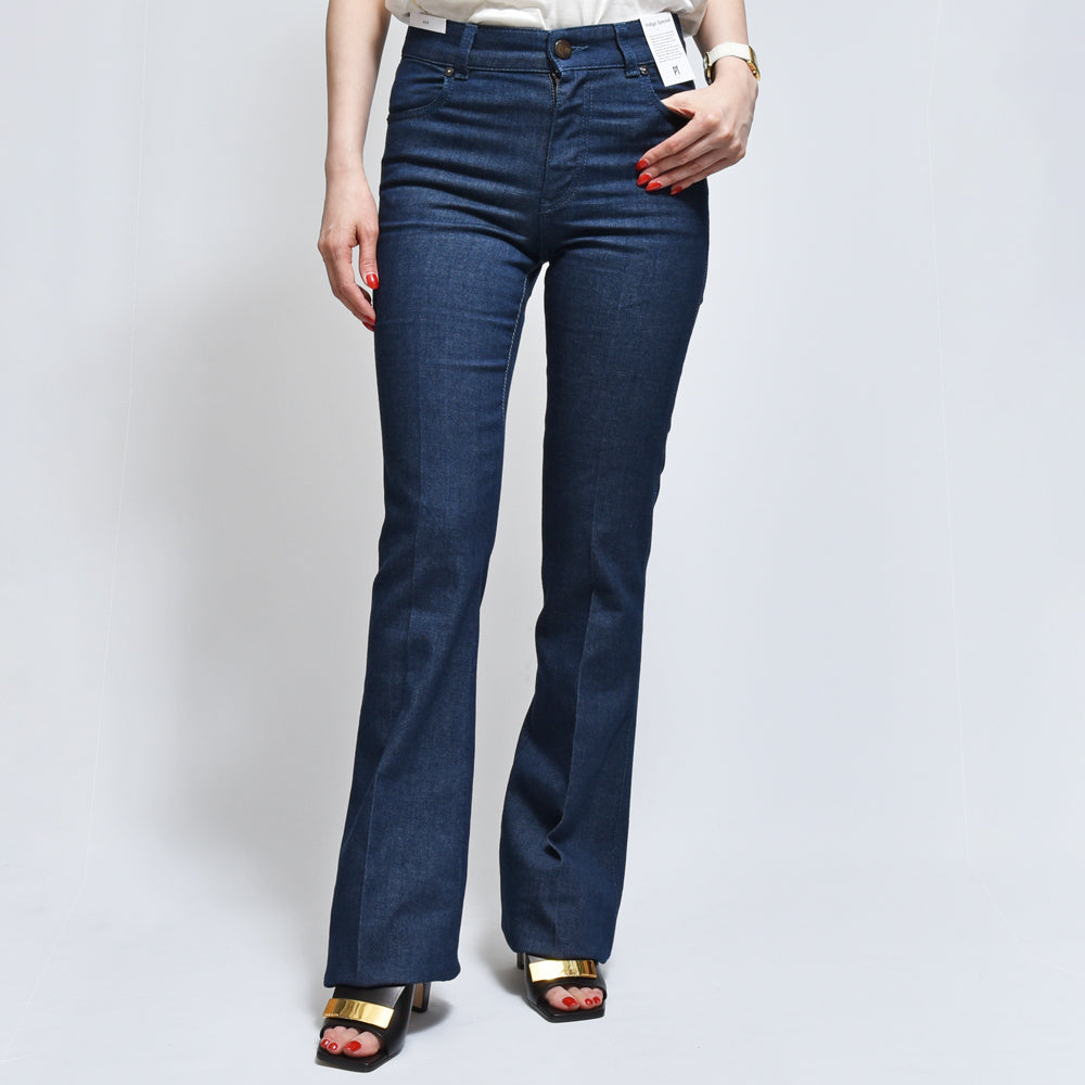 PT TORINO DENIM(ピーティー トリノ デニム)<BR>KATE/CA43 フレアデニムパンツ