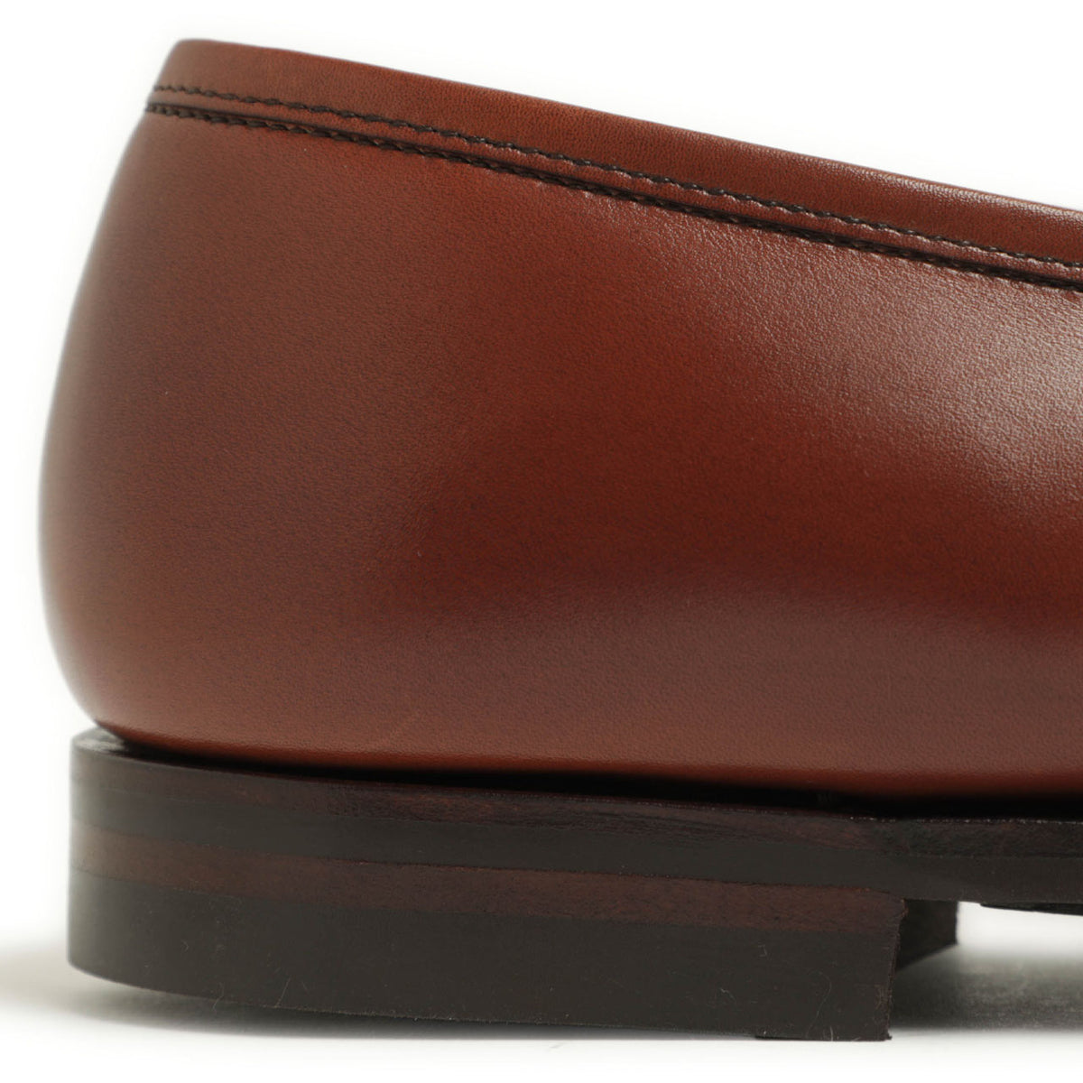 クロケット&ジョーンズ / コイン ローファー スリッポン / BOSTON / 314E / BURNISHED CALF / チェスナット
