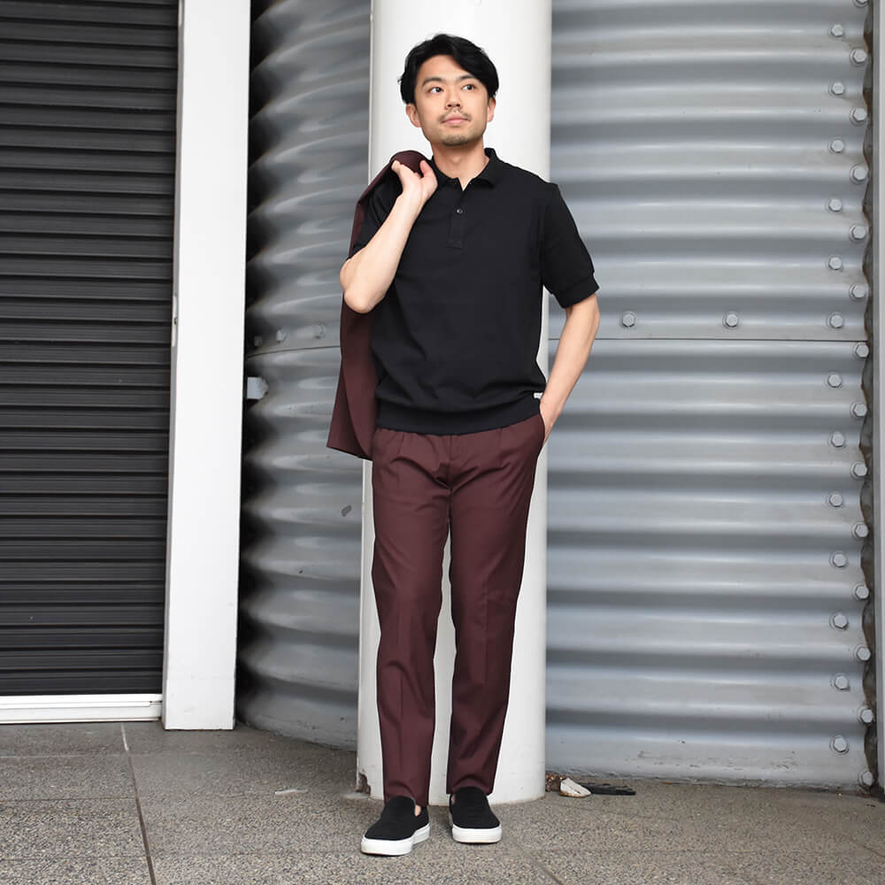 身長167cm・体重61kg、着用サイズ44