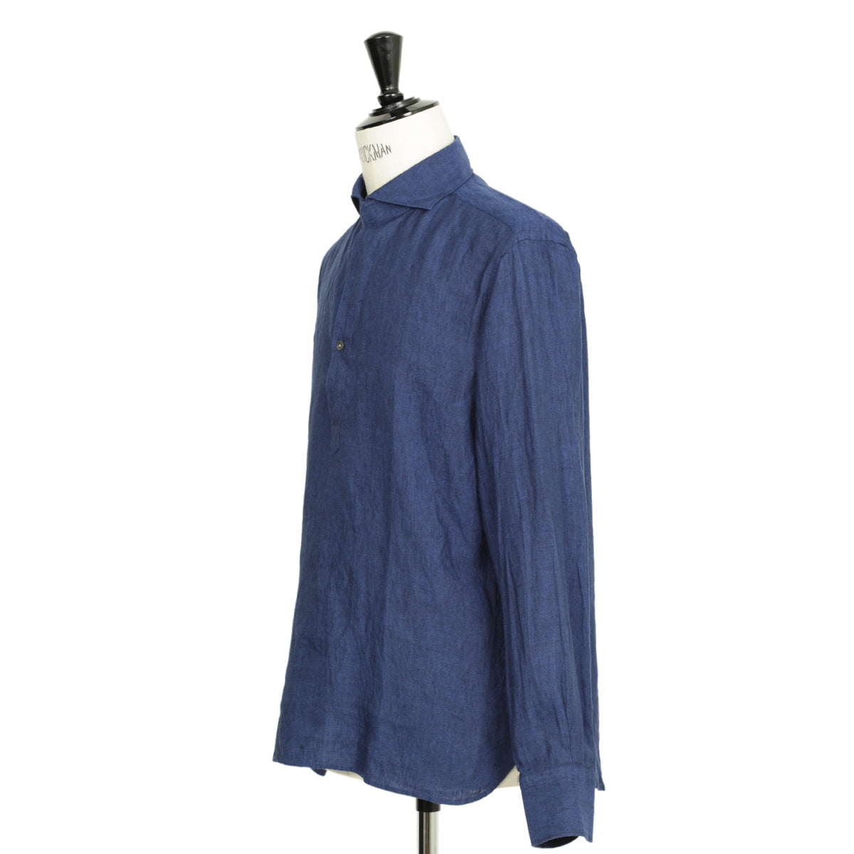 オリアン / リネン プルオーバー ワイドカラー カプリシャツ / Vintage / SLIM FIT / KH30 / 02U441 / ブルー