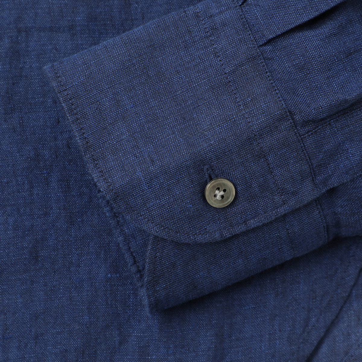 オリアン / リネン プルオーバー ワイドカラー カプリシャツ / Vintage / SLIM FIT / KH30 / 02U441 / ブルー