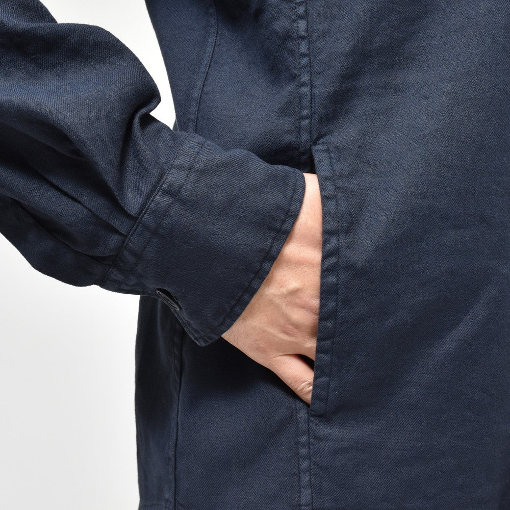 BAGUTTA(バグッタ) ストレッチリネンコットンギャバジンCPOシャツ LIAM LT/12876