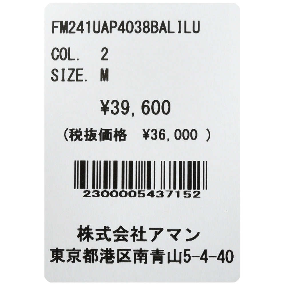 Finamore(フィナモレ) LUIGIルイジ/BALIバーリ ウォッシュドコットンリネンマドラスチェックワイドカラーシャツ P4054