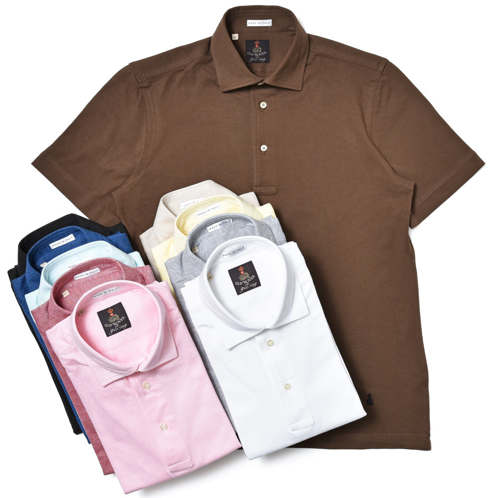 GUY ROVER(ギ ローバー) guji/ring別注ウォッシュドコットン鹿の子S/Sポロ 3650PC235-541500