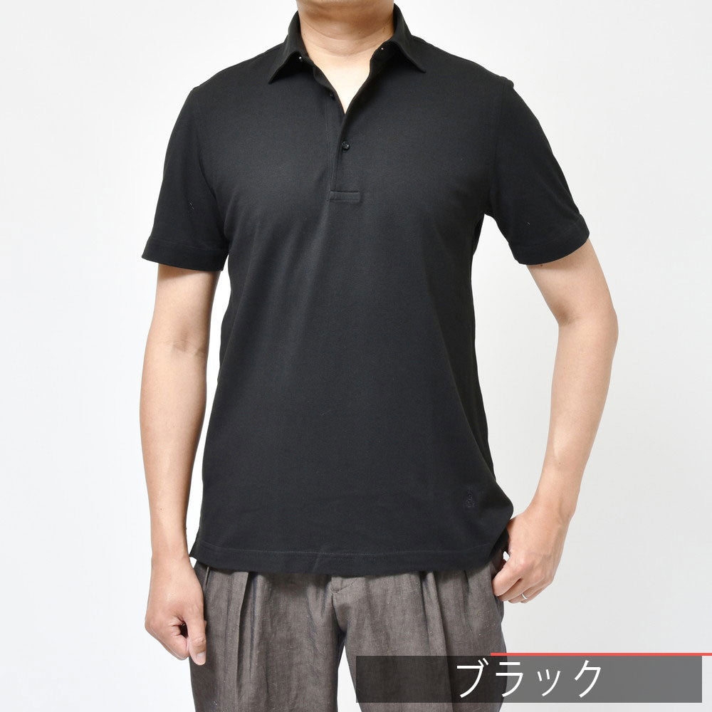 GUY ROVER(ギ ローバー) guji/ring別注ウォッシュドコットン鹿の子S/Sポロ 3650PC235-541500