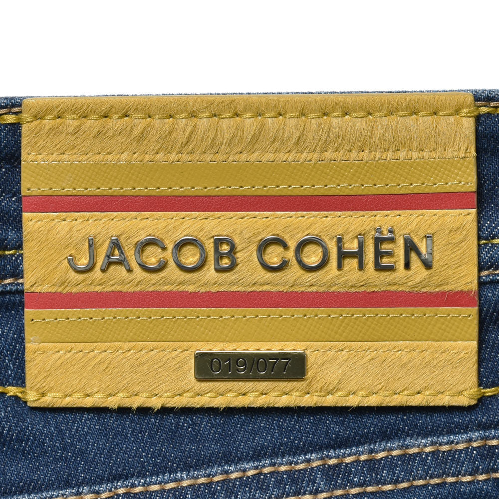JACOB COHEN(ヤコブコーエン) NICKニック LIMITED EDITION ウォッシュテーパードフィットストレッチセルビッジデニム 226-12337