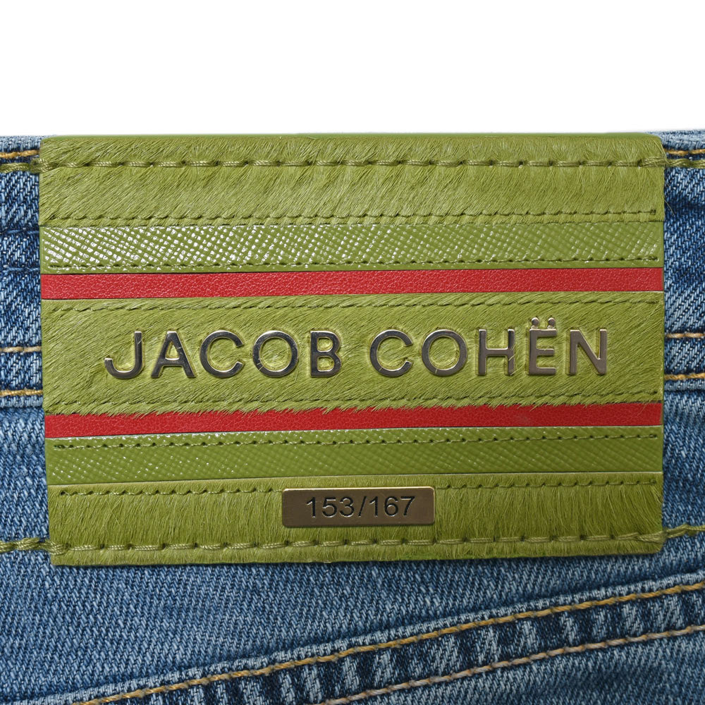 JACOB COHEN(ヤコブコーエン) BARDバード LIMITED EDITION ヴィンテージウォッシュテーパードフィットセルビッジデニム 226-12476