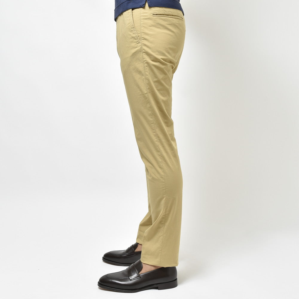 INCOTEX SLACKS(インコテックス スラックス) SLIM FIT ガーメントダイコットンストレッチポプリンテーパードパンツ 17S100-90890/11562
