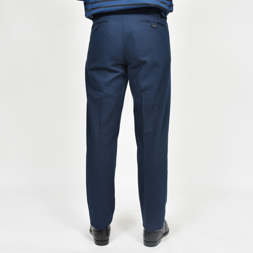 INCOTEX SLACKS(インコテックス スラックス) REGULAR FIT コットンギャバジン2インプリーツサイドアジャスターテーパードパンツ 10S193-60606/11505