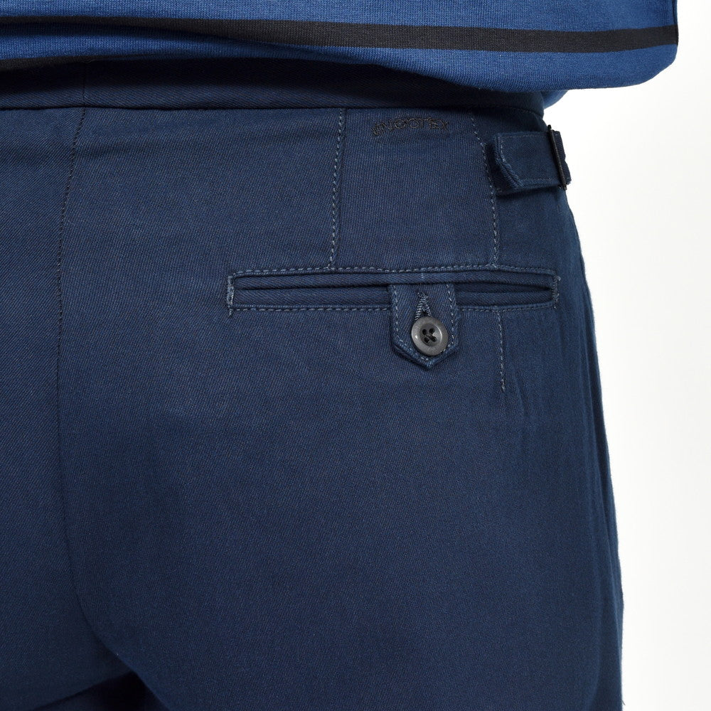 INCOTEX SLACKS(インコテックス スラックス) REGULAR FIT コットンギャバジン2インプリーツサイドアジャスターテーパードパンツ 10S193-60606/11505