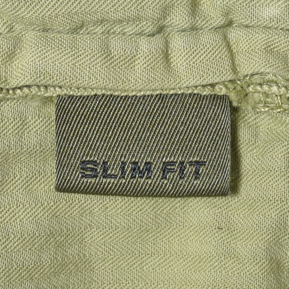 INCOTEX SLACKS(インコテックス スラックス) SLIM FIT ガーメントダイストレッチコットンリネンキャンバステーパードパンツ 17S100-90809/11515