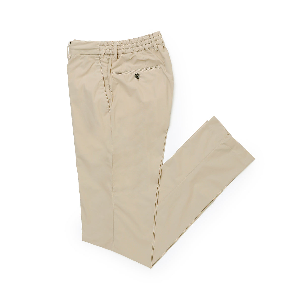ピーティートリノ / 【パーツ変更モデル】ストレッチナイロン ノープリーツ リラックスパンツ/SLIM FIT/CV17