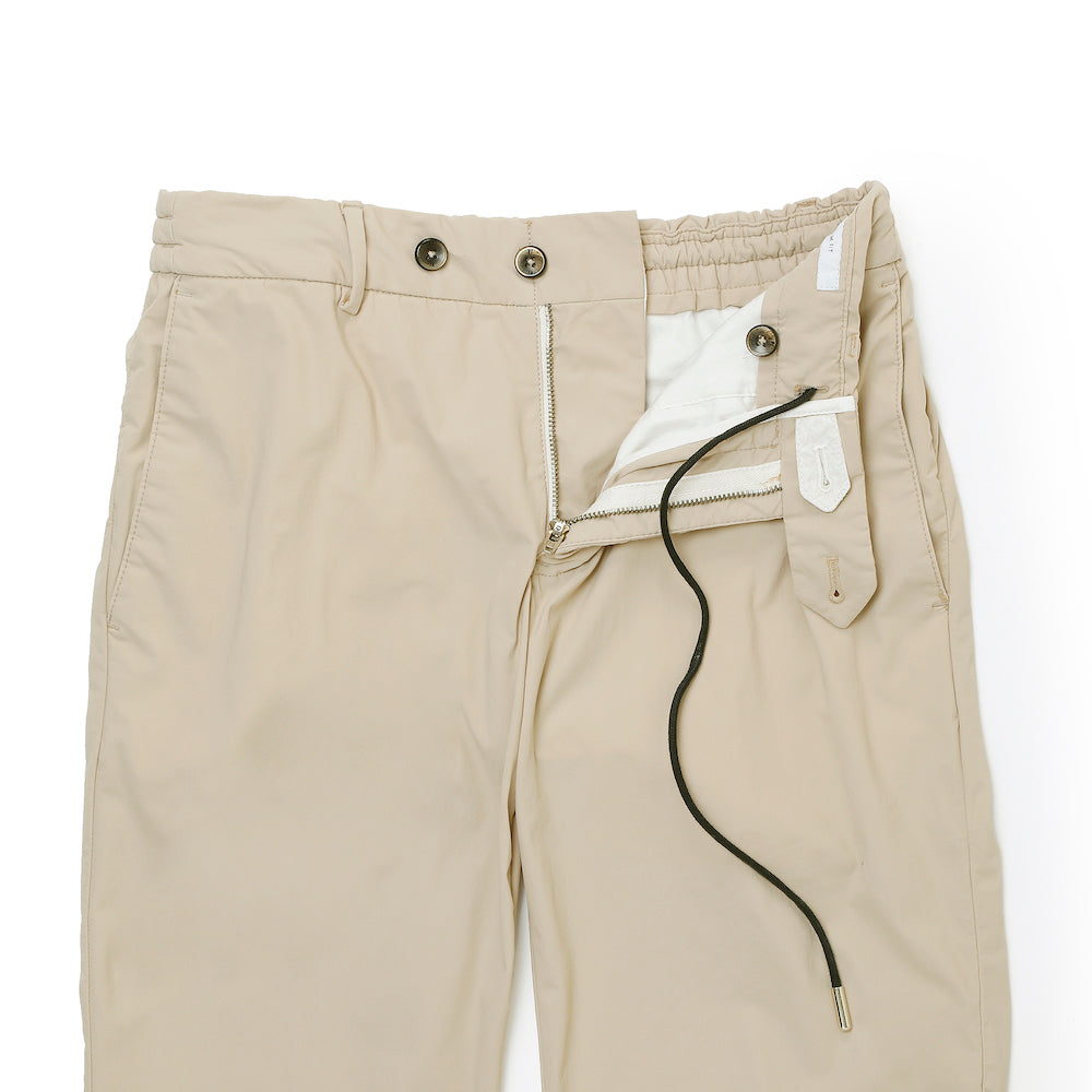 ピーティートリノ / 【パーツ変更モデル】ストレッチナイロン ノープリーツ リラックスパンツ/SLIM FIT/CV17