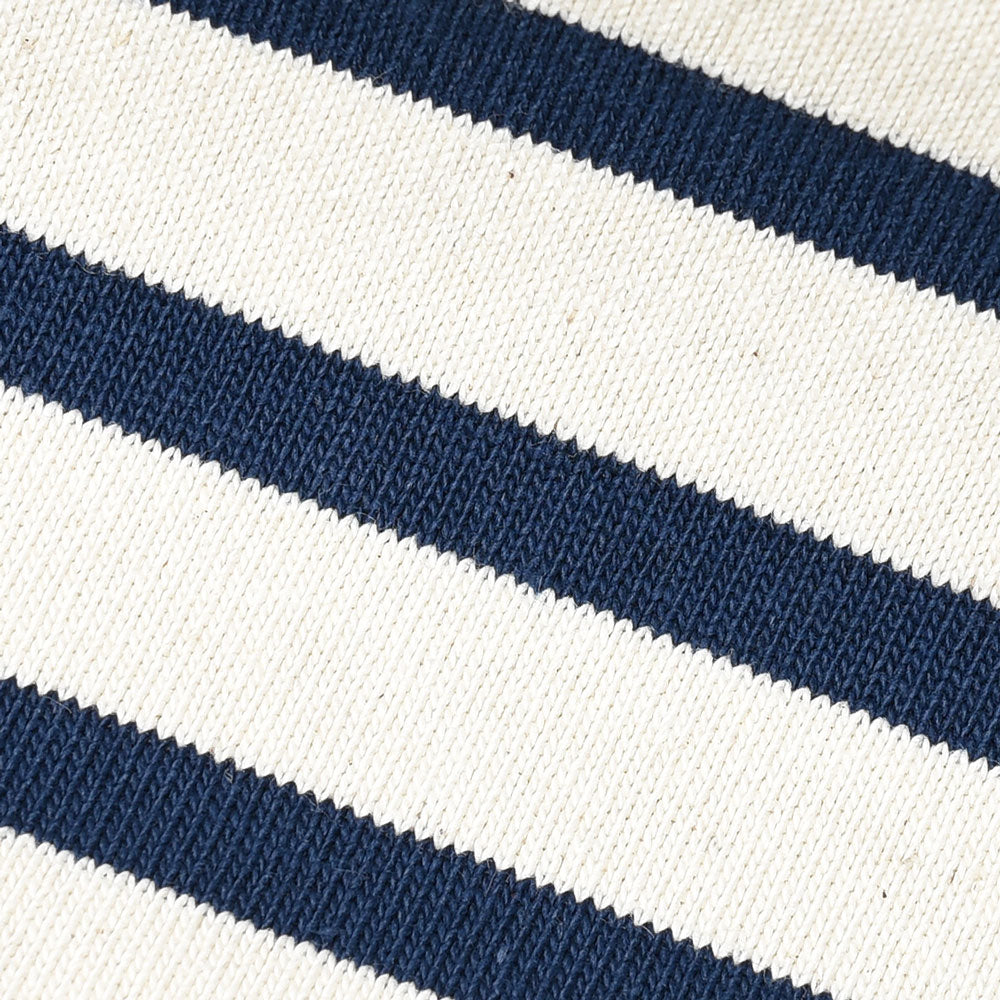 Le Minor(ル ミノア) コットンボーダーL/Sクルーネックカットソー 61161H/D5
