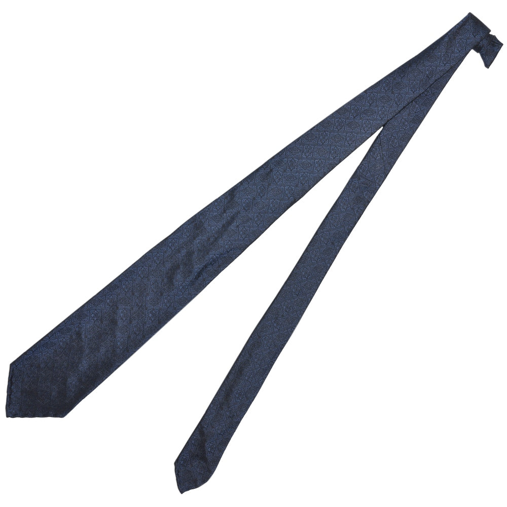 TIE YOUR TIE(タイ ユア タイ) シルクジャガードシャドーエンブレムセッテピエゲタイ 14922