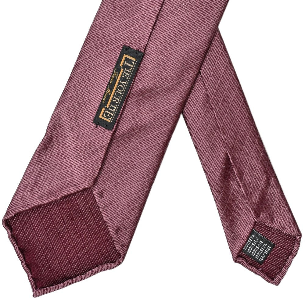 TIE YOUR TIE(タイ ユア タイ) シルクドビーシャドーストライプセッテピエゲタイ TM1658