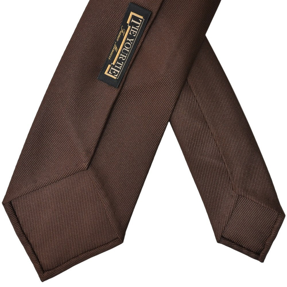 TIE YOUR TIE(タイ ユア タイ) 50オンスロイヤルシルクツイルソリッドセッテピエゲタイ E62750OZ
