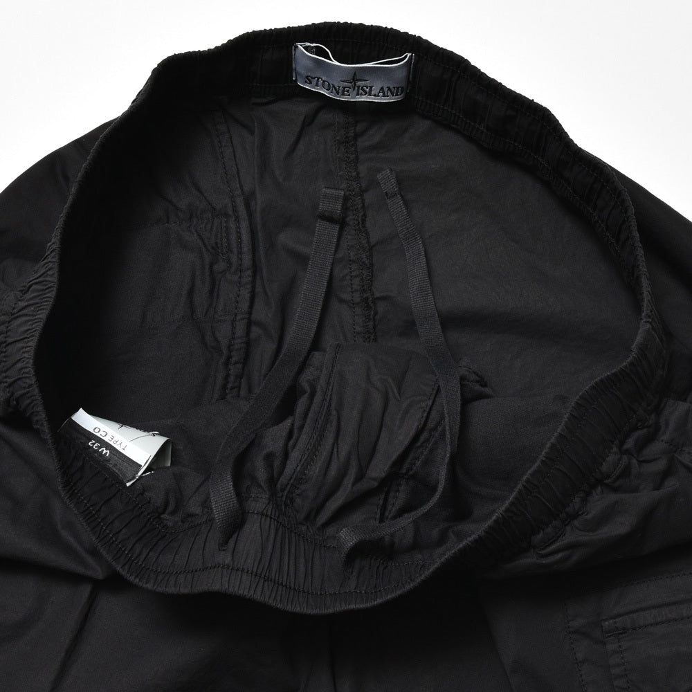 STONE ISLAND(ストーンアイランド) ガーメントダイコットンストレッチシャーリングカーゴショーツ 80-15L-18-03