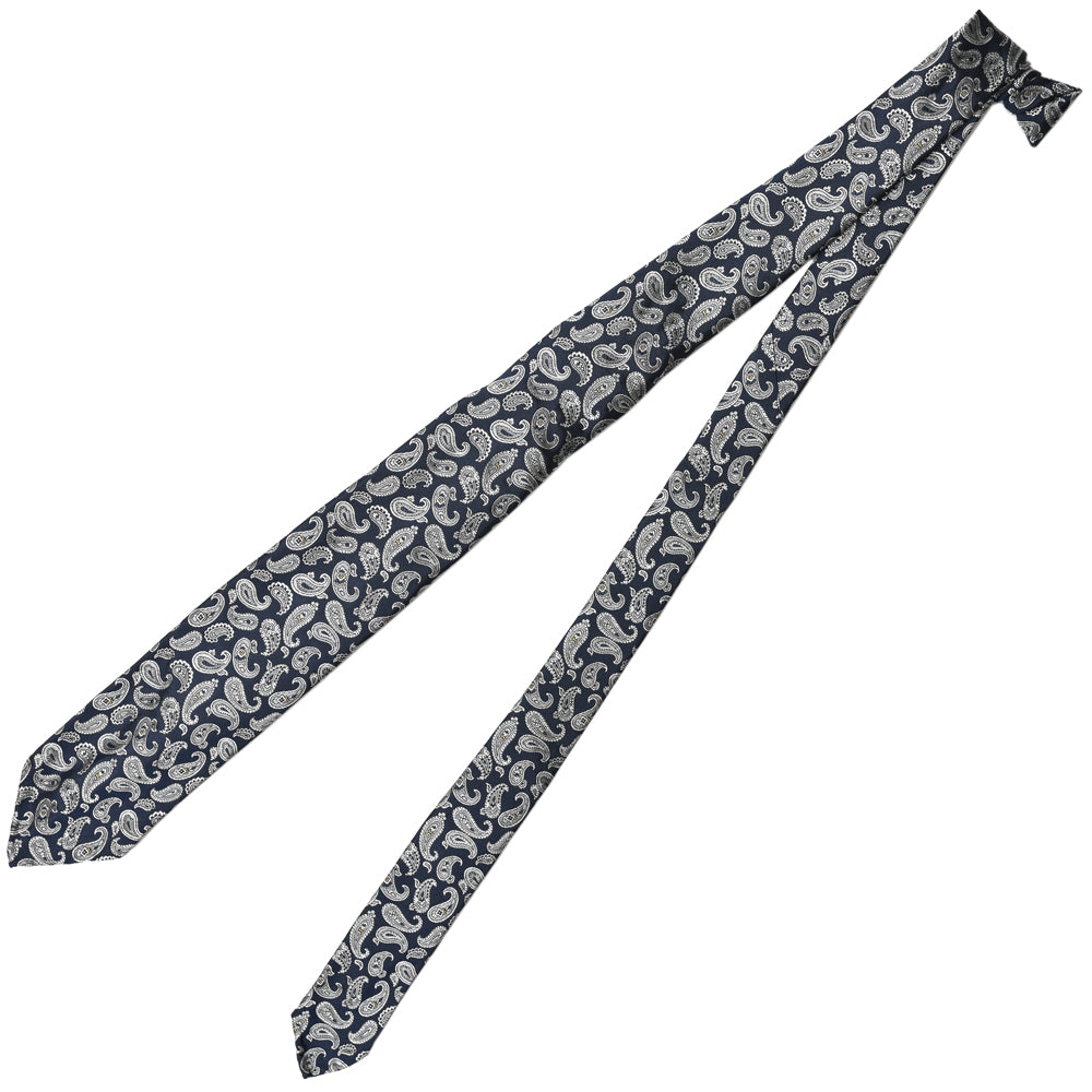 TIE YOUR TIE(タイ ユア タイ) シルクジャガードペイズリーセッテピエゲタイ 14921