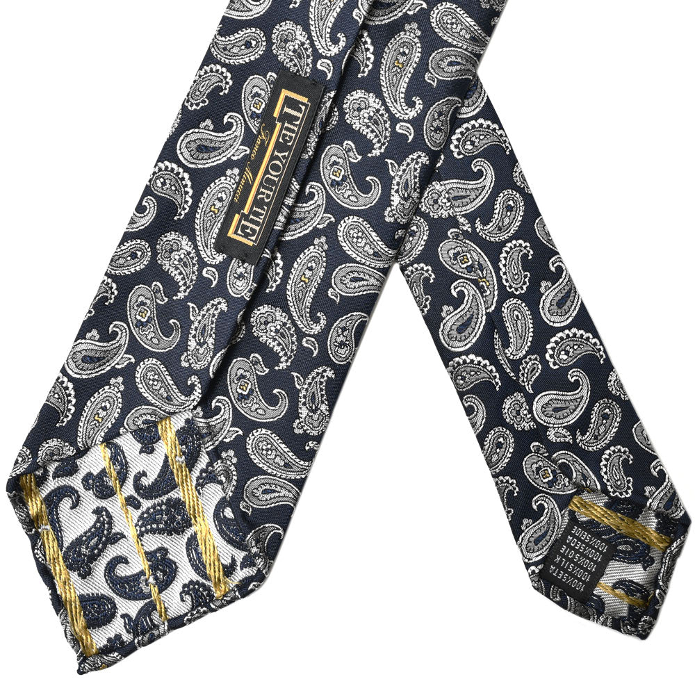 TIE YOUR TIE(タイ ユア タイ) シルクジャガードペイズリーセッテピエゲタイ 14921